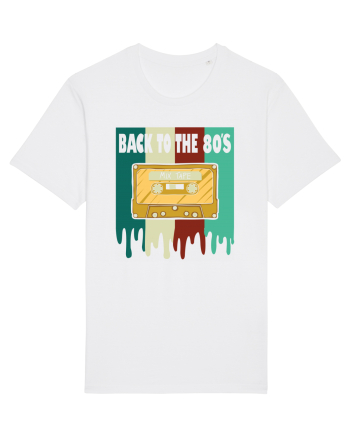 Back To The 80s Cassette Tape White