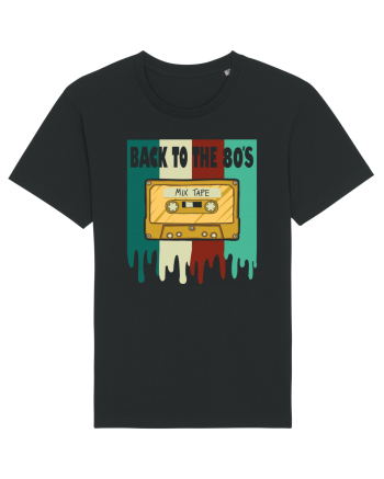 Back To The 80s Cassette Tape Black