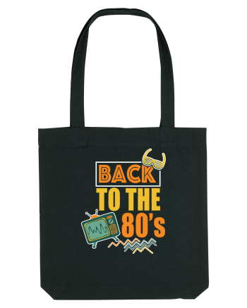 Back To The 80s Vintage Style Black