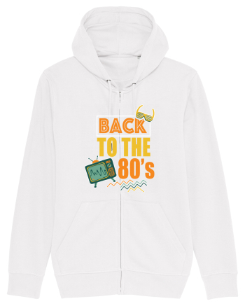 Back To The 80s Vintage Style White