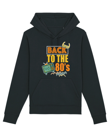 Back To The 80s Vintage Style Black