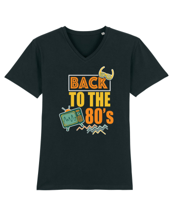 Back To The 80s Vintage Style Black