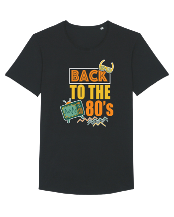 Back To The 80s Vintage Style Black