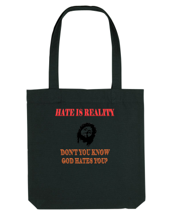 Hate is reality Black