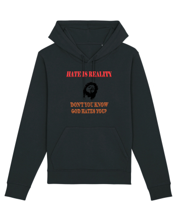 Hate is reality Black