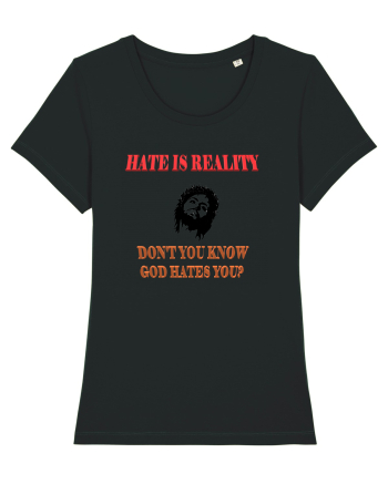 Hate is reality Black