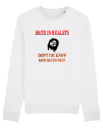Hate is reality Bluză mânecă lungă Unisex Rise