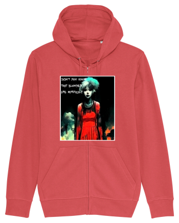 mystycal blonde Carmine Red