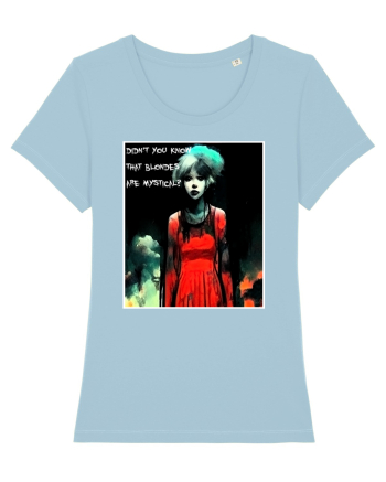 mystycal blonde Sky Blue