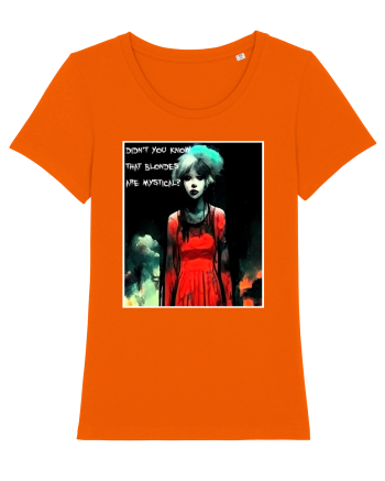 mystycal blonde Bright Orange
