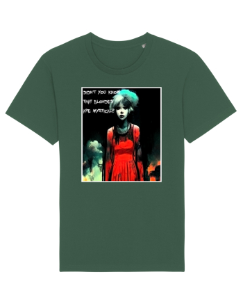 mystycal blonde Bottle Green