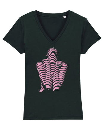 Line-up, plum  Black