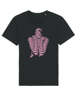 Line-up, plum  Tricou mânecă scurtă Unisex Rocker