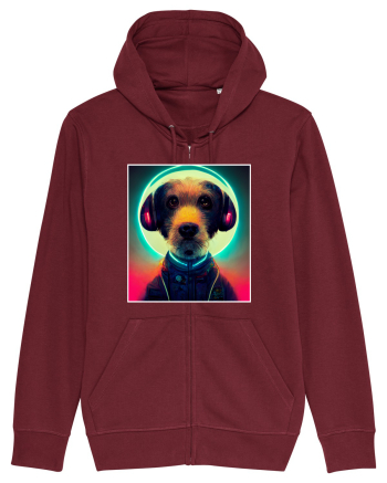cute dog dj Burgundy