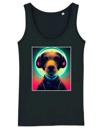 cute dog dj Black