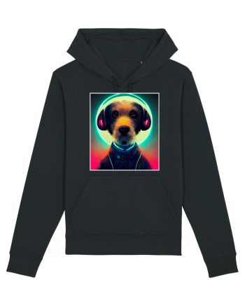 cute dog dj Black