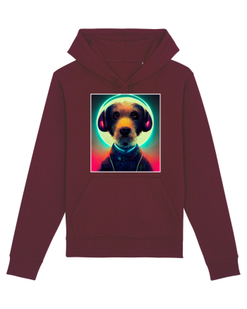 cute dog dj Burgundy