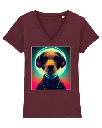 cute dog dj Burgundy