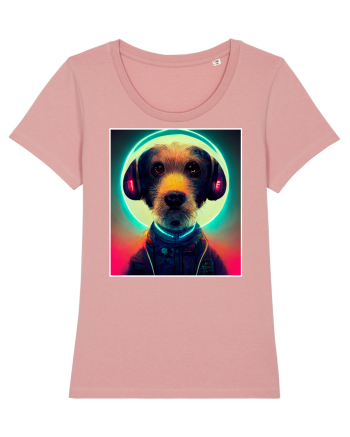 cute dog dj Canyon Pink