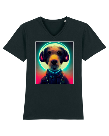 cute dog dj Black