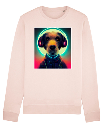cute dog dj Candy Pink