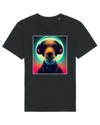 cute dog dj Black