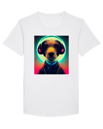 cute dog dj White