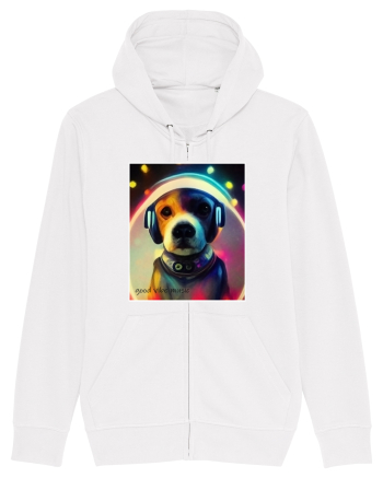 dj dog White