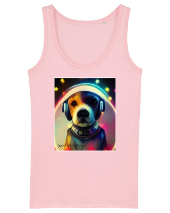 dj dog Cotton Pink