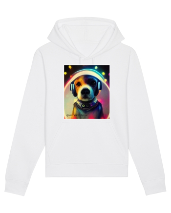 dj dog White
