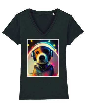 dj dog Black
