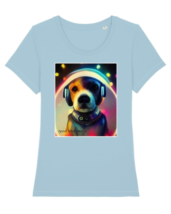 dj dog Sky Blue