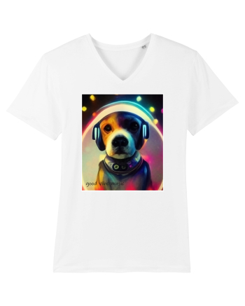 dj dog White
