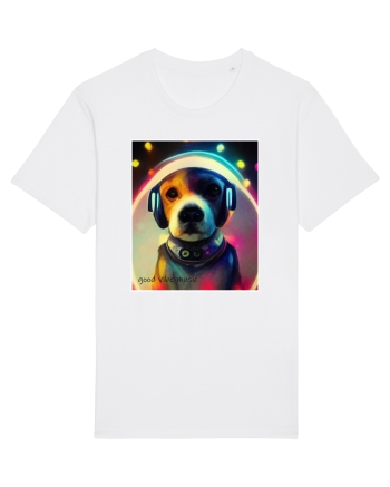dj dog White
