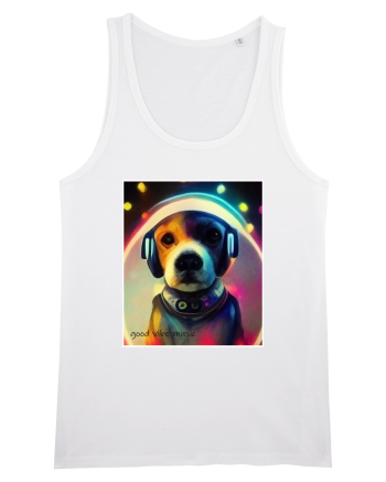 dj dog White