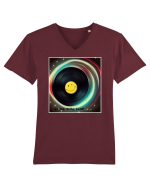 vinyl Tricou mânecă scurtă guler V Bărbat Presenter