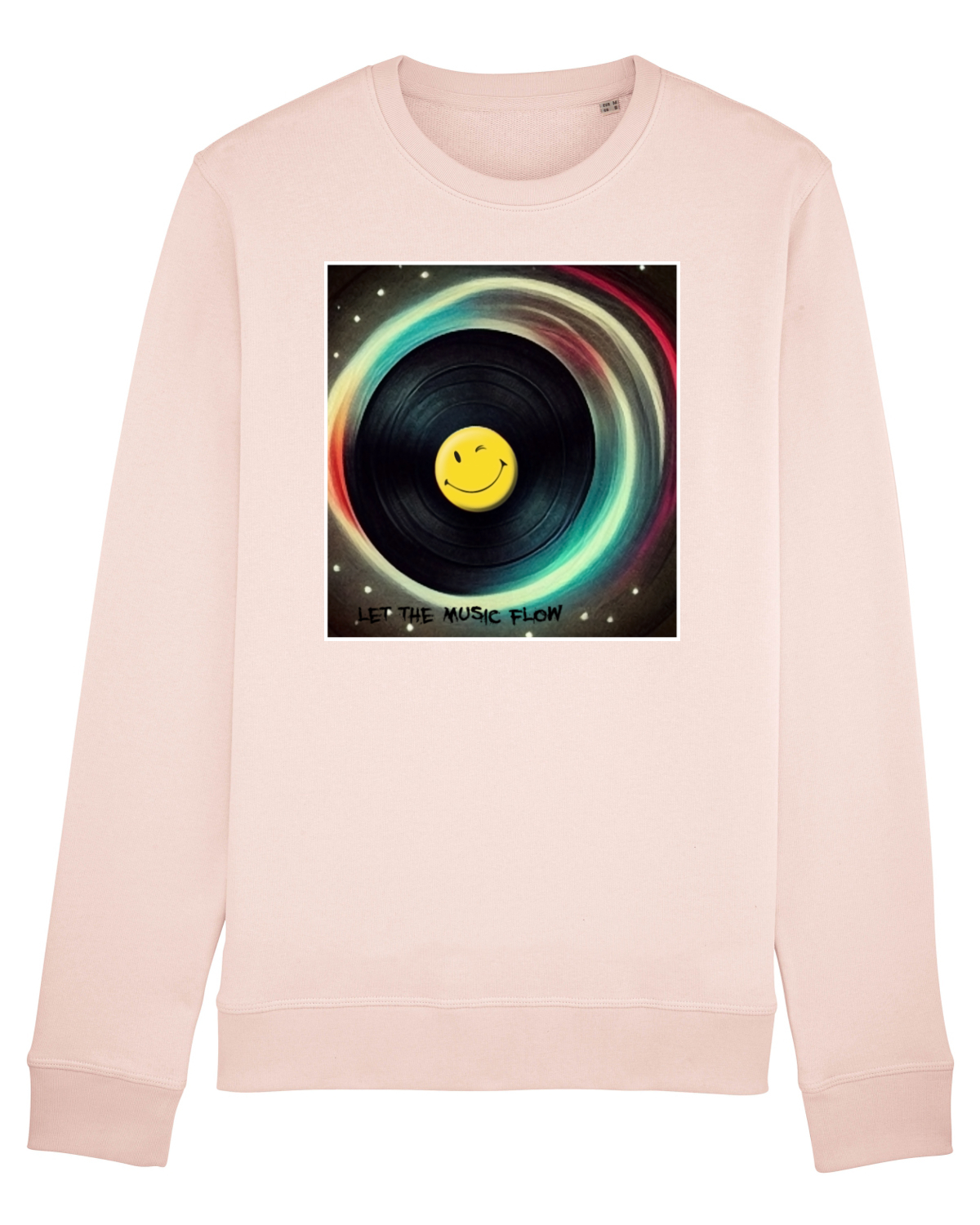 Bluză mânecă lungă Unisex Rise Candy Pink