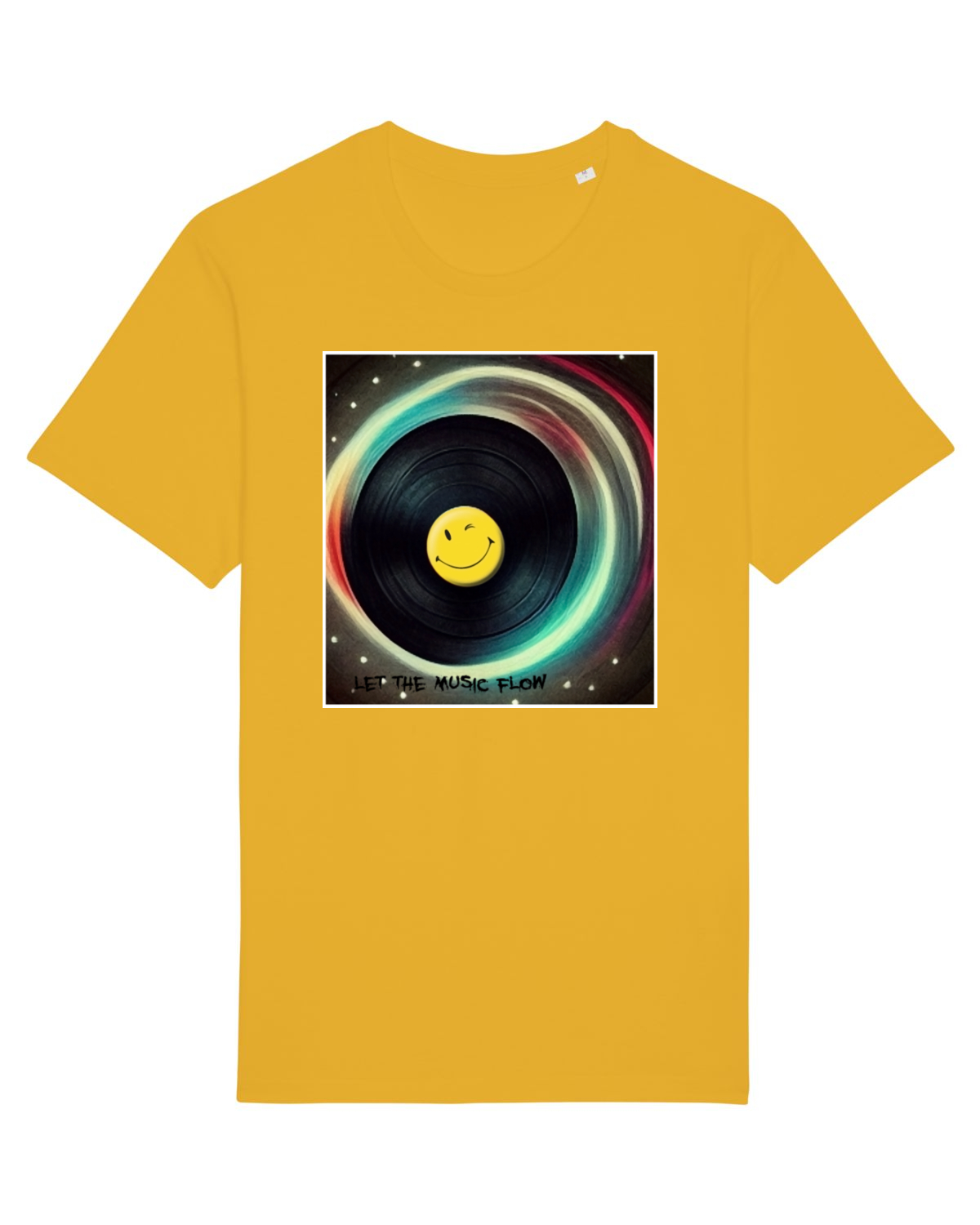 Tricou mânecă scurtă Unisex Rocker Spectra Yellow
