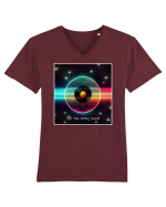 vinyl collector Tricou mânecă scurtă guler V Bărbat Presenter
