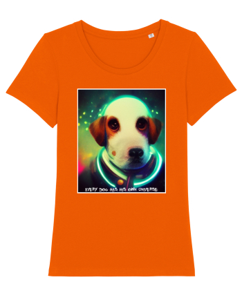 dogs lover Bright Orange