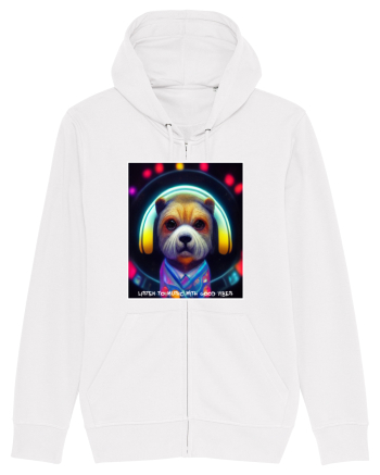 disco dog White
