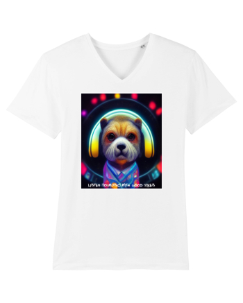 disco dog White