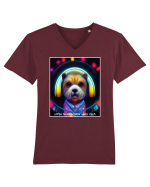 disco dog Tricou mânecă scurtă guler V Bărbat Presenter