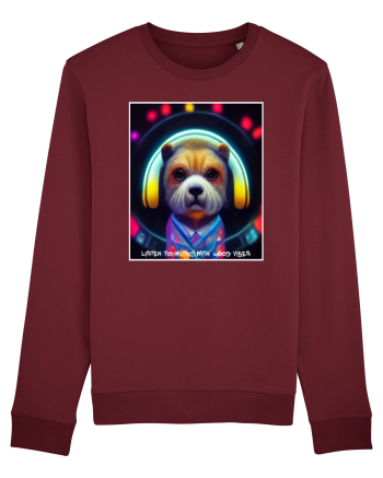 disco dog Burgundy