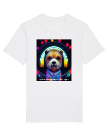 disco dog White