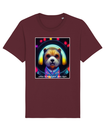 disco dog Burgundy