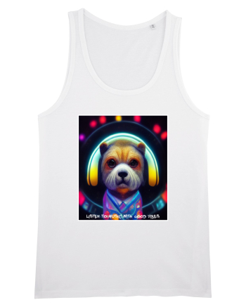 disco dog White