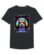 disco dog Tricou mânecă scurtă guler larg Bărbat Skater