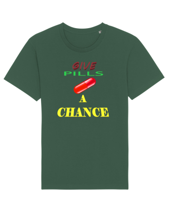 Give pills a chance Bottle Green
