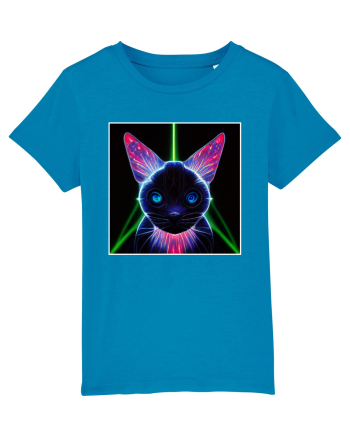 neon cat Azur